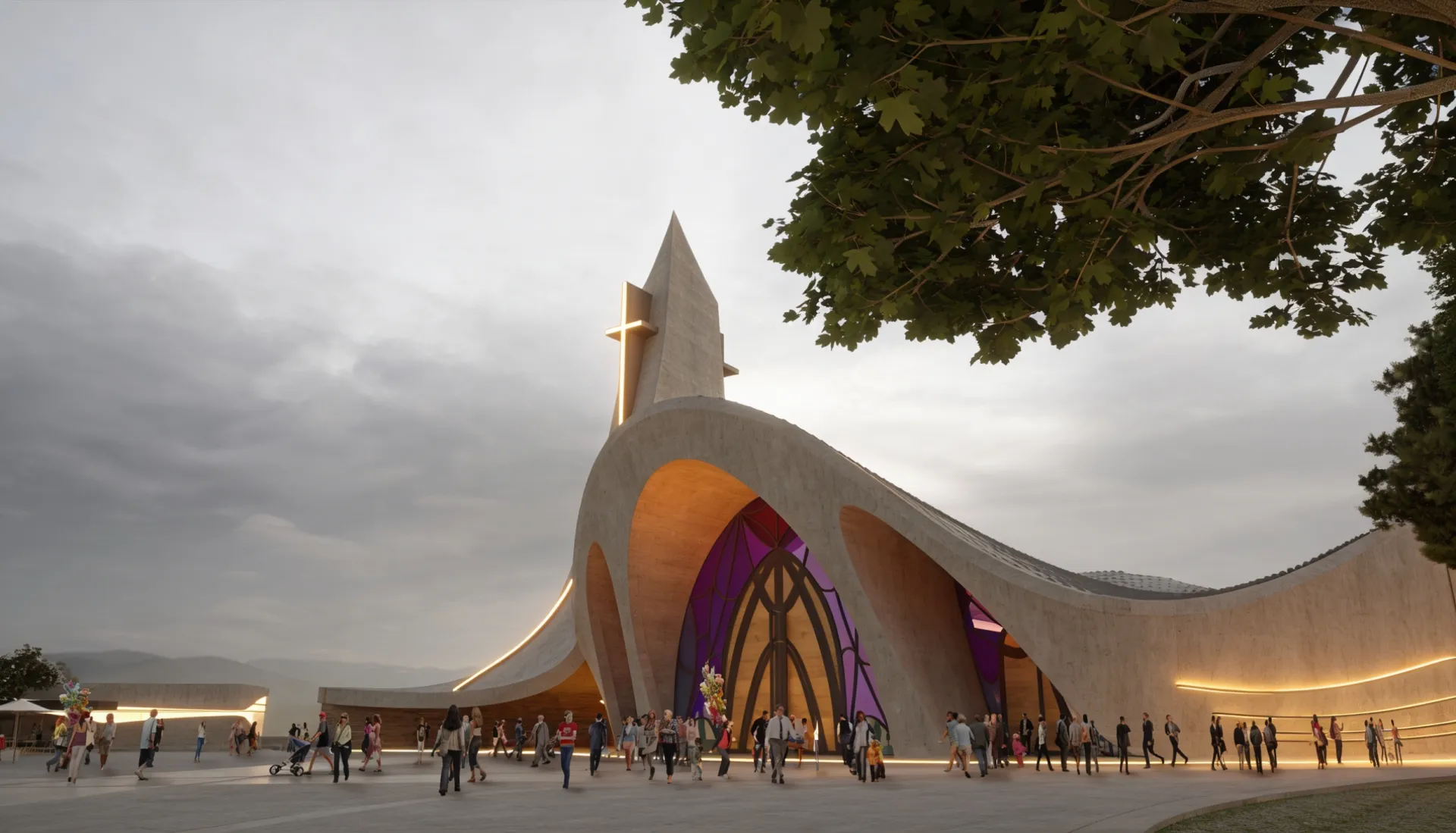 Catedral Querétaro por Básico Arquitectura.