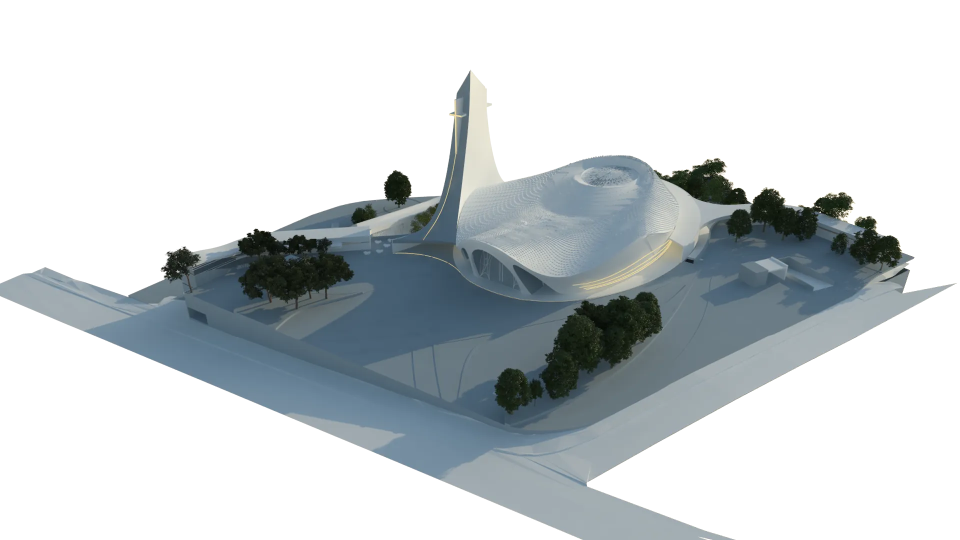 Catedral Querétaro por Básico Arquitectura.